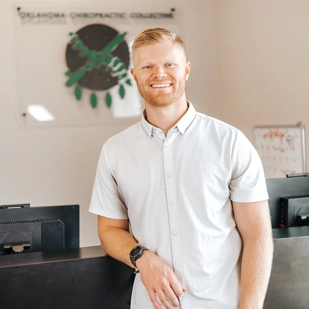 Austin Freeman, general manager of Oklahoma Chiropractic Collective